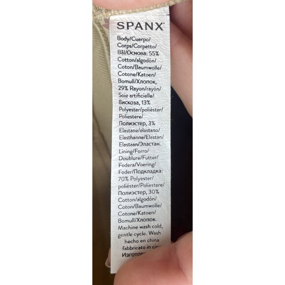 SPANX Wide Leg Pants in Beige - Picture 11 of 12